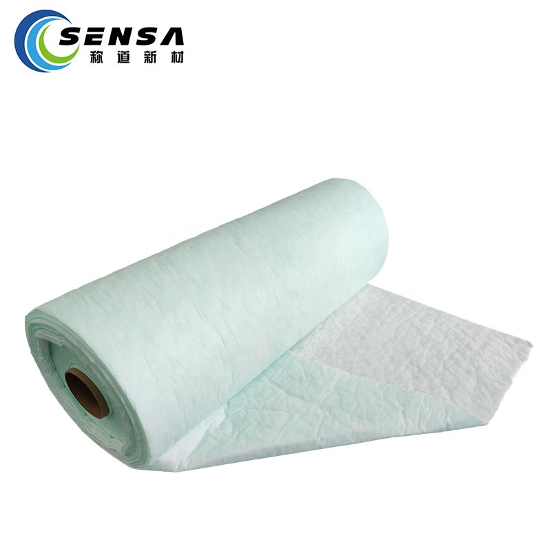 Modern High Efficiency Roll Air Pocket Filter Media Metrial For Hepa Vacuum Cleaner
