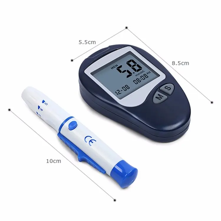 Large Screen Diaebetic Blood Glucose Meter, Blood Glucose Monitor, Blood Glucometer