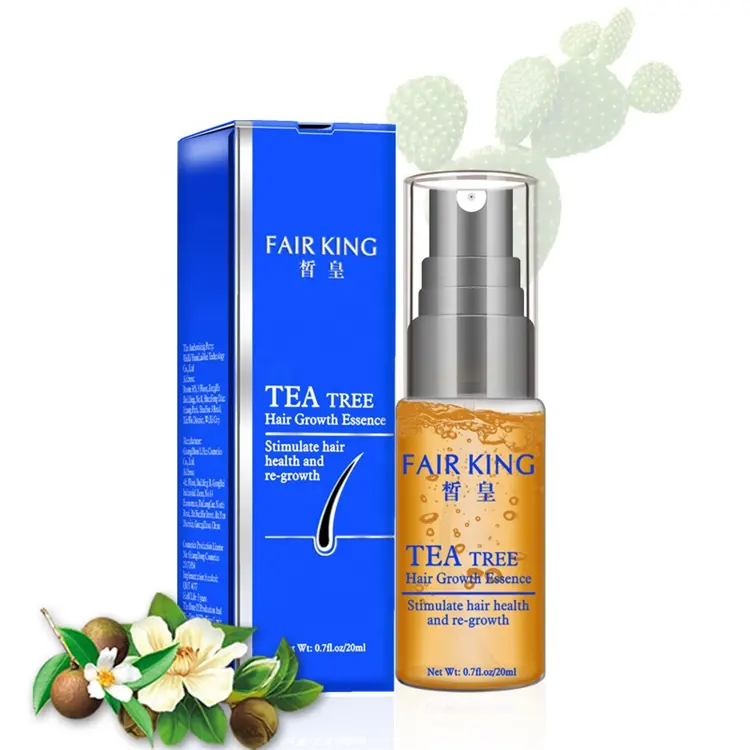 Ярмарка король бренд чайное дерево жидкость для роста волос стимулирует Здоровье волос и regrowth сущность
