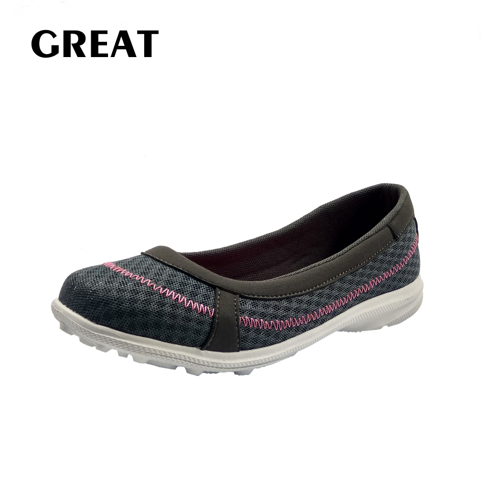 Лидер продаж, модная женская обувь на плоской подошве Greatshoe, дешевая спортивная обувь и кроссовки