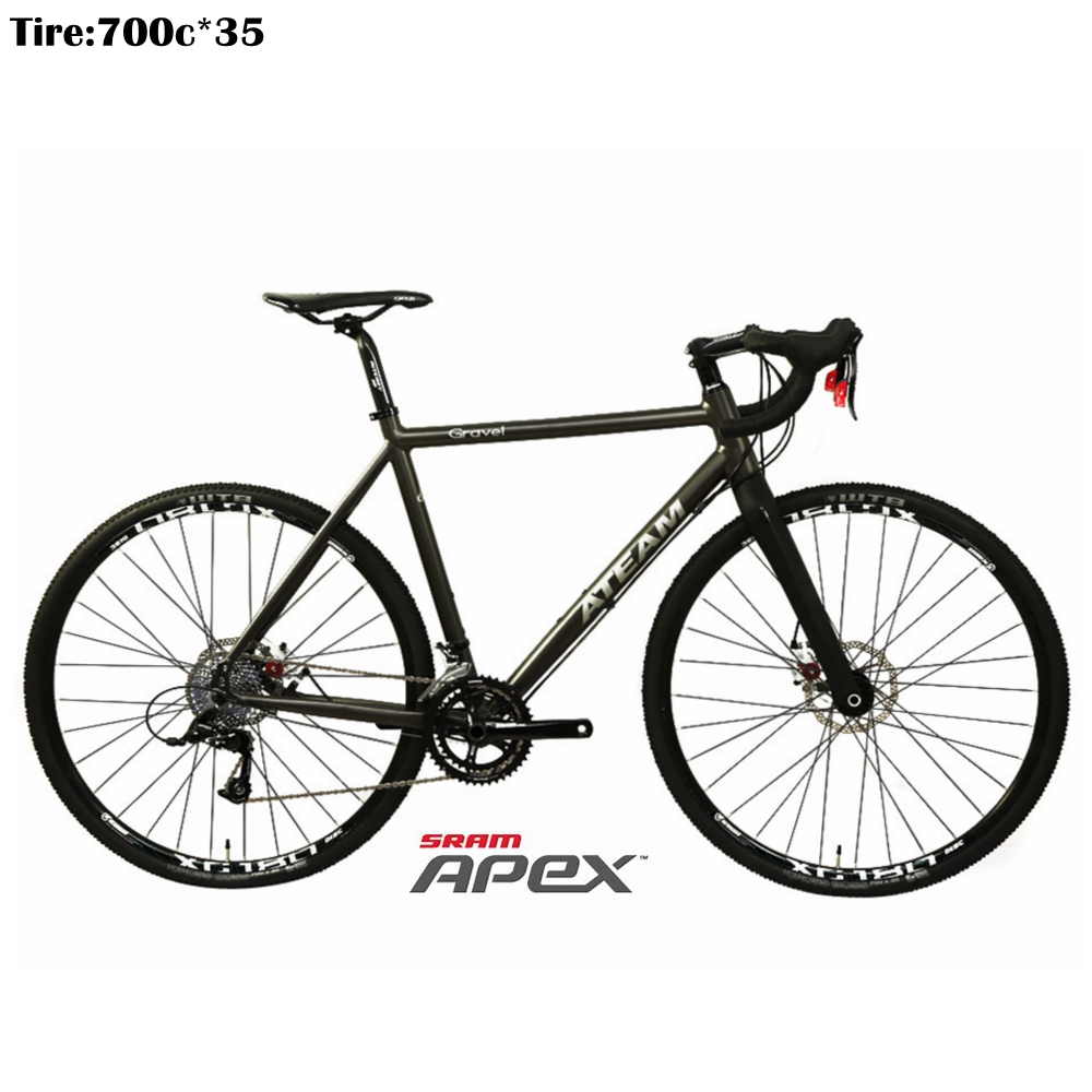Велосипед Cyclocross 9/суперлегкая велосипедная Рама 700C из гравия с велосипедными скоростями APEX 11