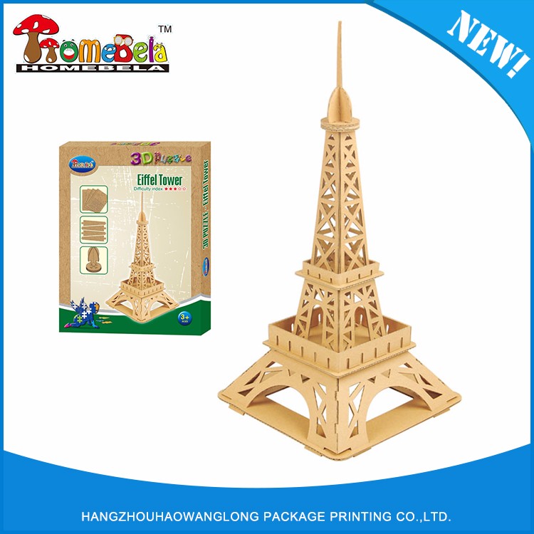 Оптовая высокое качество diy 3d головоломки игры, игрушки