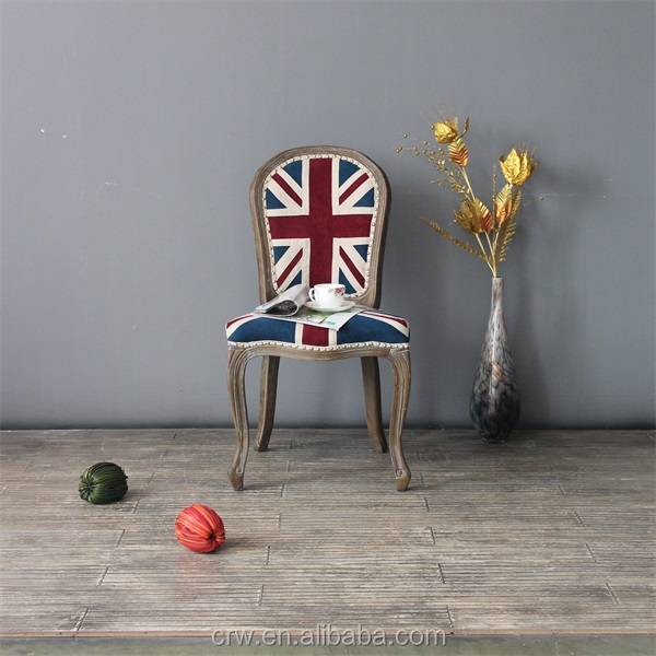Классическая мебель RCH-4073 старинное кресло Union Jack