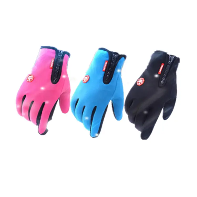wholesale custom cheap Neoprene Popular Cycling ski Winter Sport waterproof Snow touchscreen gloves