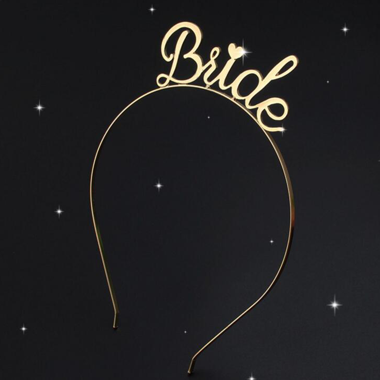 New Design Bride To Be Letter Headband Bride Crowns Bridal Tiara For Bride To Be Bridal Shower Decor
