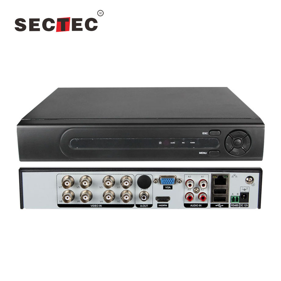 Sectec 1080 AHD dvr 3G Wi-Fi P p h 264 8-канальный h.264 сетевой видеорегистратор