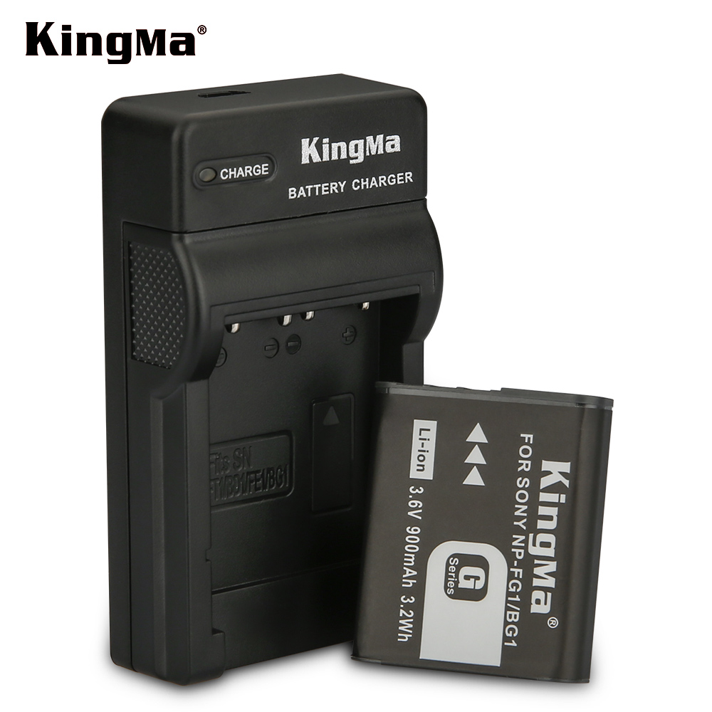 Kingma аккумуляторная NP-BG1 аккумулятор и зарядное устройство USB для Sony H7 HX5C HX7 HX9 HX30 батареи