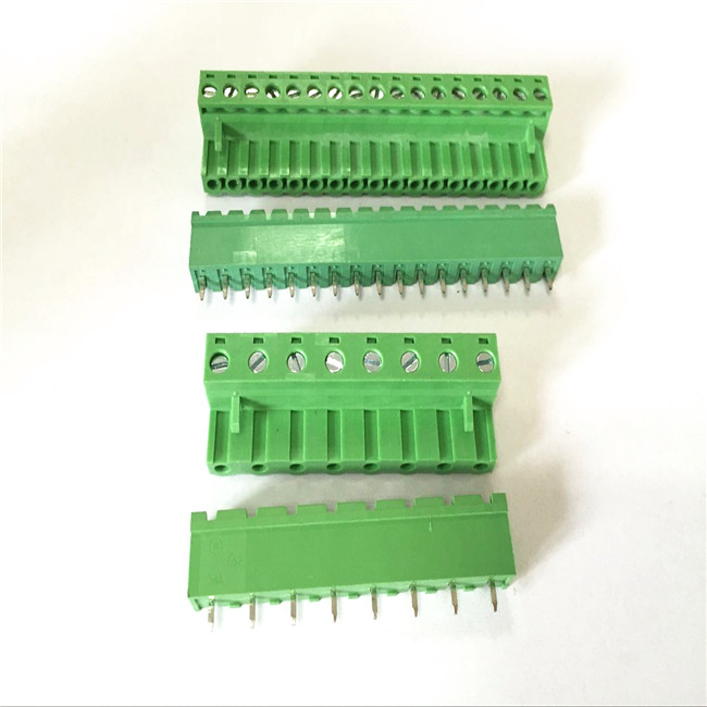 Заводской шаг 5,08 мм подключаемый PCB Электрический винтовой Клеммник 8 контактов положение