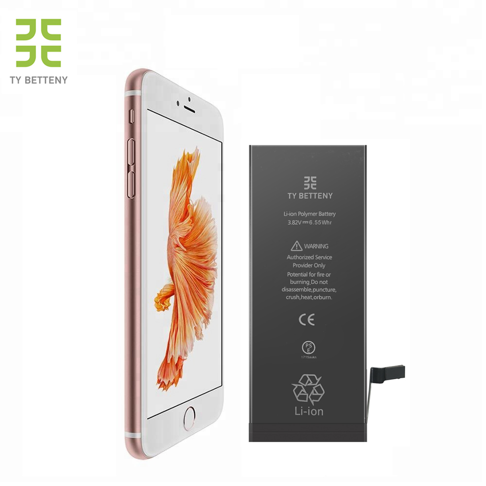 Реальные 1715 мач литий-ионная аккумуляторная батарея для iphone 6s, для iphone 6s батарея запасная часть с логотипом и APN