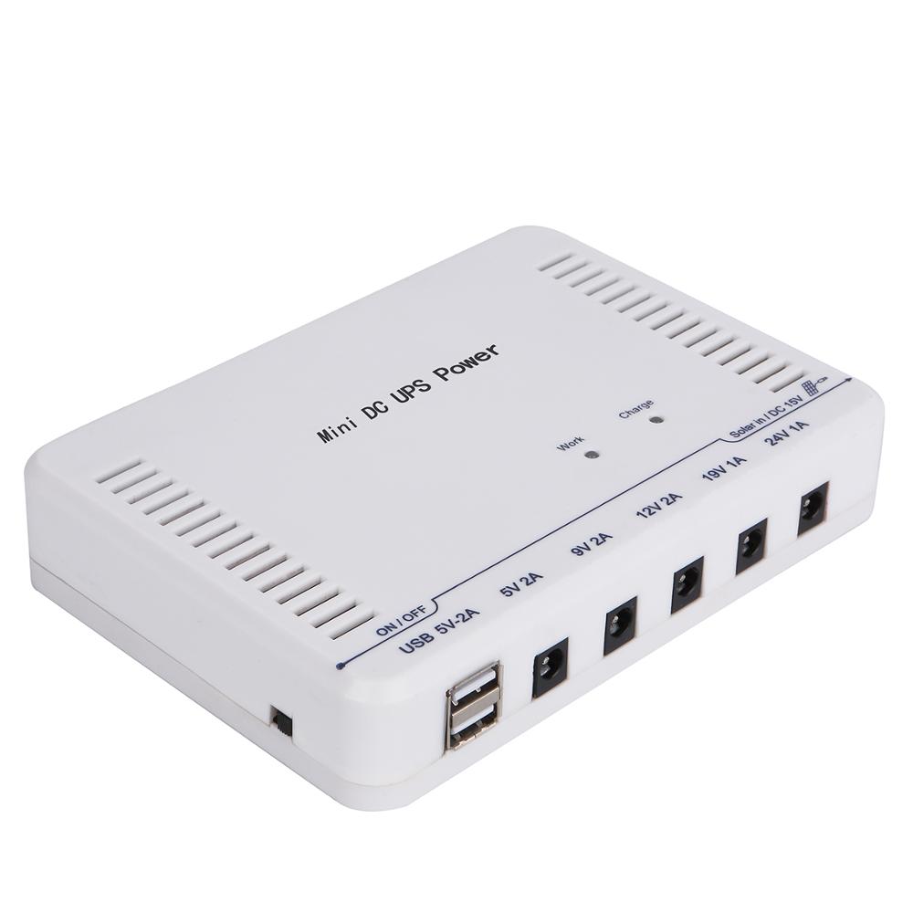 ZX 5V 9V 12V 19V 24V 12V Mini UPS 12000mAh с резервным аккумулятором для ноутбука