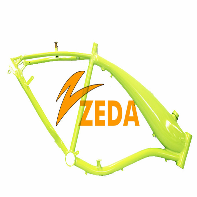 cheap 2.4L gas tank silver bike frames /bicycle frames with gas tank built for sale
