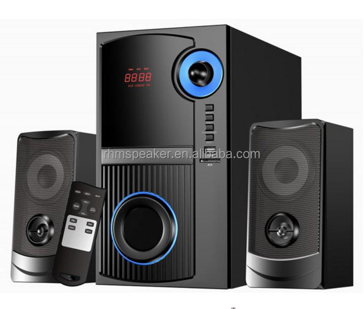 Система домашнего кинотеатра RHM 2.1CH мультимедийный динамик с USB/SD/FM/BT