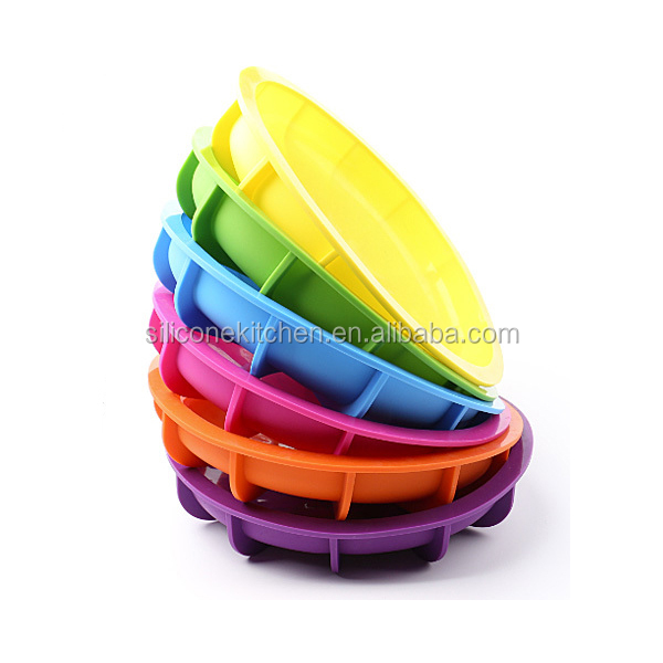 Reamazing Wholesale Eco-Friendly silicone cake pan mold round shape