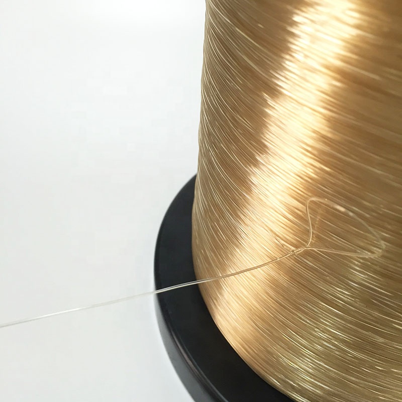 0,10 мм-1,0 мм золотой цвет PPS/PEEK Monofilament пряжа для плетеных sleeving
