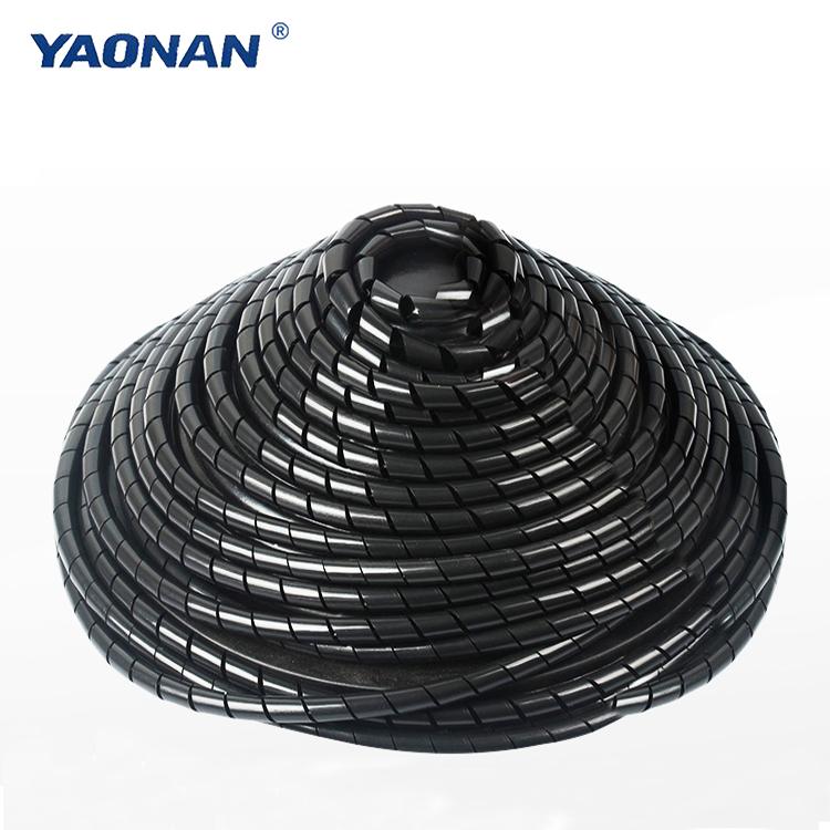 Spiral Flexible Plastic Cable Wrap For Wire
