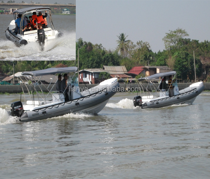 Liya м 6,6 M военные жесткие надувные лодки rhib лодки