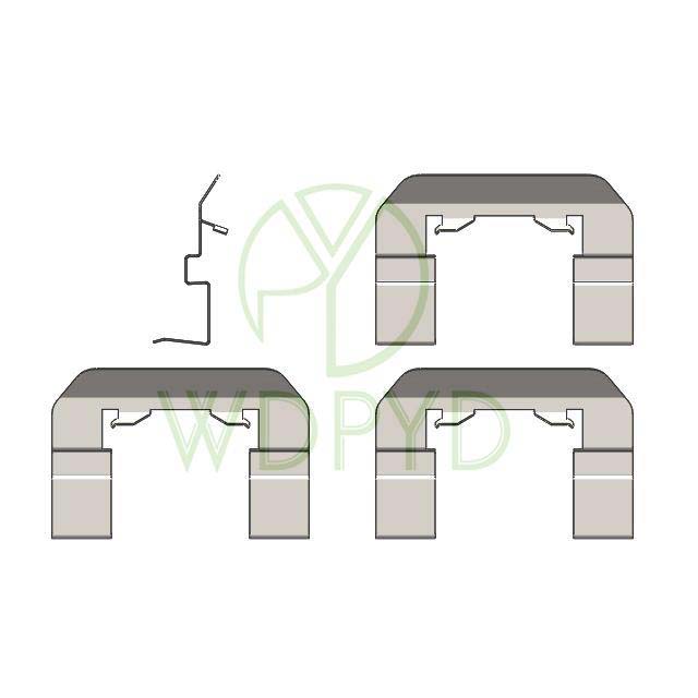 5811674000 комплект для ремонта тормозных колодок аксессуары для HYUNDAI SANTA для KIA SORENTO для системы MANDO 109-1719 BX3636549