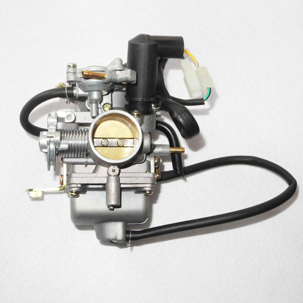 PD30J Carburetor with electric choke for GY6 250CC CH250 CF250 Engine