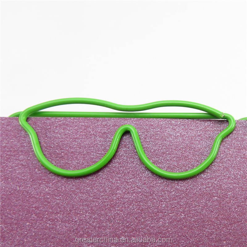 Зажим для бумаги формы Sunglass