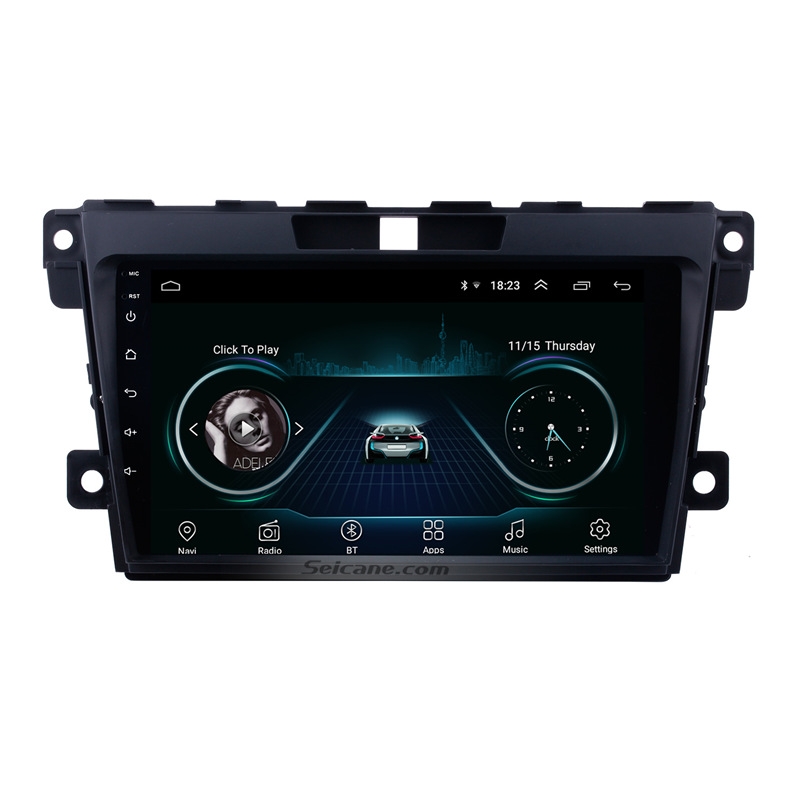 Автомобильный радиоприемник GPS навигационная система 9 дюймов Android 8,1 для MAZDA CX-7 2007-2014 Авто Радио стерео Поддержка камеры заднего вида