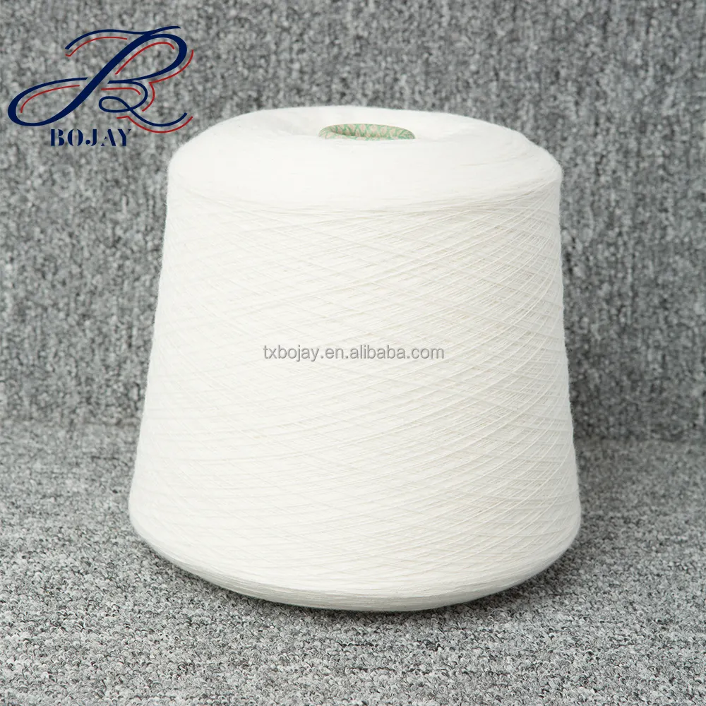 100% Linen Yarn, 10.5 Nm/1 Flax yarn semi-bleahced, short fiber for knitting linen fabric