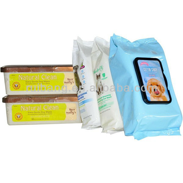 Хорошее цена быстро мешках Pet wipess полотенце продукта