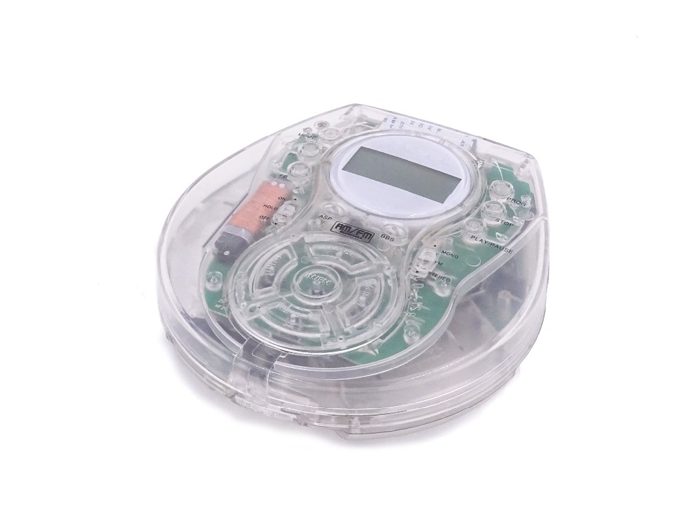 Персональный CD Discman CD/MP3-плеер (прозрачный)
