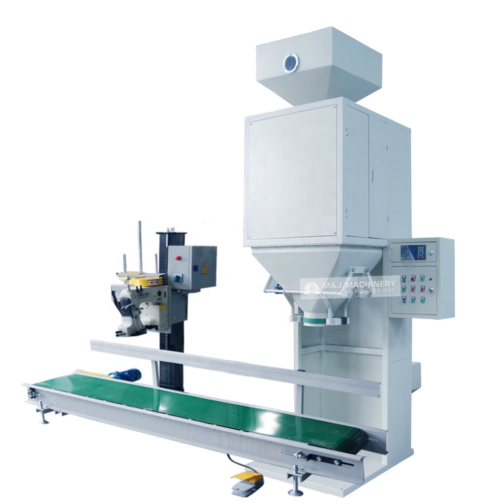 rice weighing vaccum packaging machine