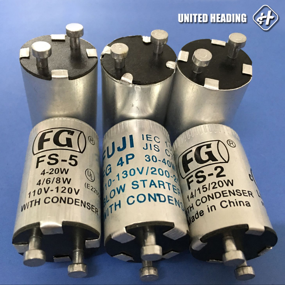 AC110-130V 4-22 Вт 30-40 Вт алюминиевый корпус FS-2 дневной свет трубки starter