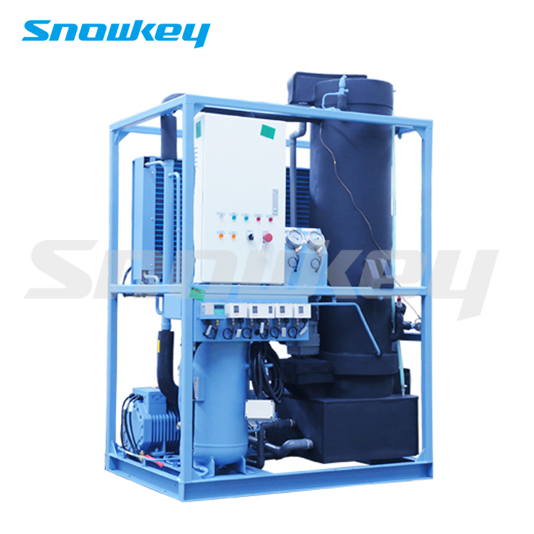 Машина для производства льда Snowkey, малазия, 1 тонна, для завода по производству льда
