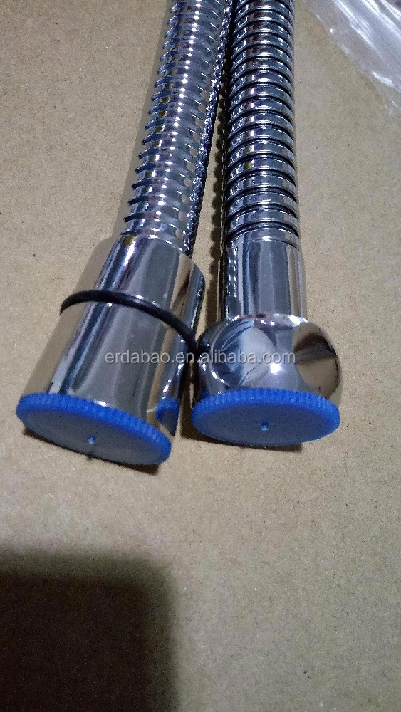 1.4m-1.5m OD14MM Хром из нержавеющей стали Ванная Гибкий тонкий шланг для душа для бассейна