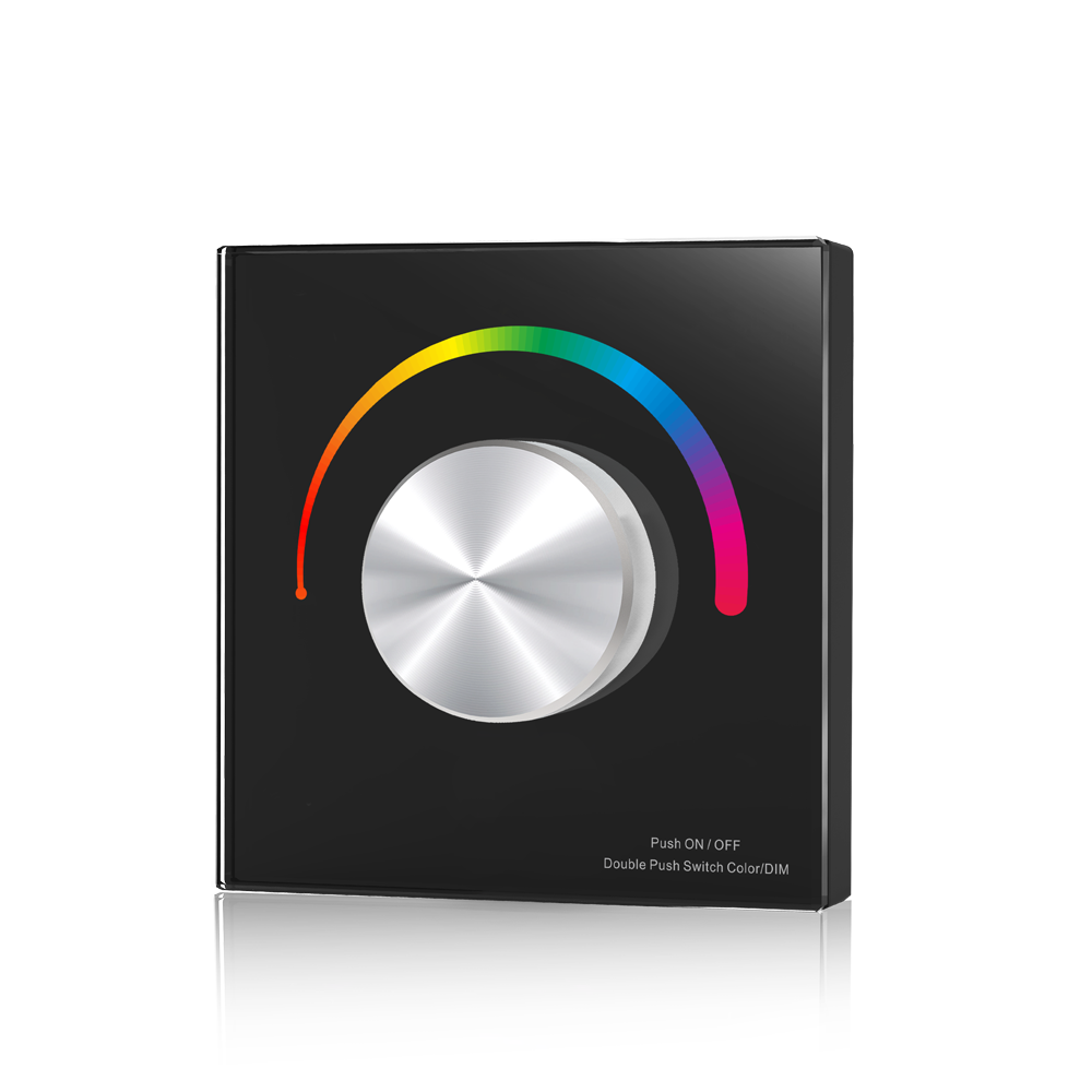 SKYDANCE T3-K 12-24VDC 12A RGB поворотных ручек Беспроводной RF настенный пульт дистанционного управления светодиодный контроллер