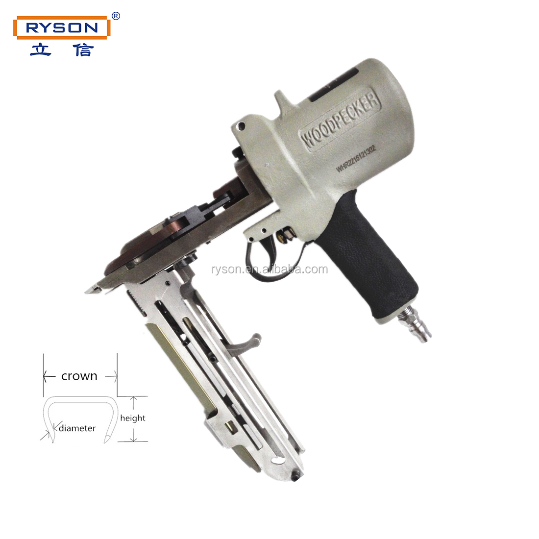 Хог кольцо nailer HR22 пневматическая застежка степлер