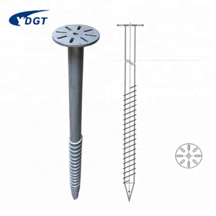 Solar Panel Mounting Systems Structure Solar Panels Bracket Ground Screw