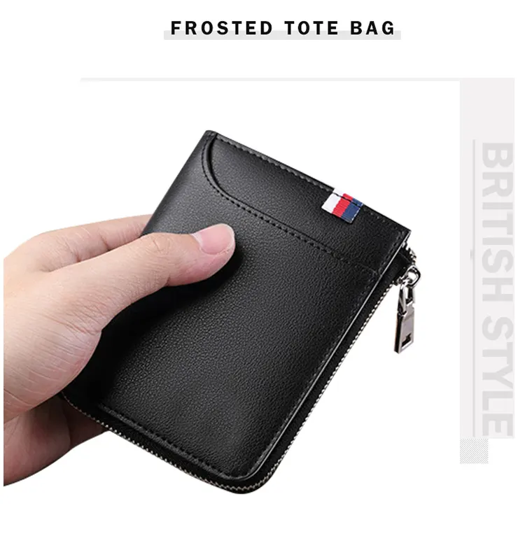 New arrival high quality first layer genuine leather wallet billfold money clip wallet for card free logo customize OEM service