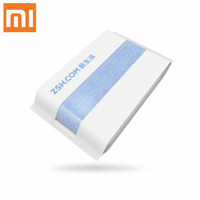 Оригинальное банное полотенце Xiaomi mijia ZSH, хлопковое пляжное полотенце Xiaomi, мочалка, антибактериальная Водонепроницаемость 27,5x55 дюймов
