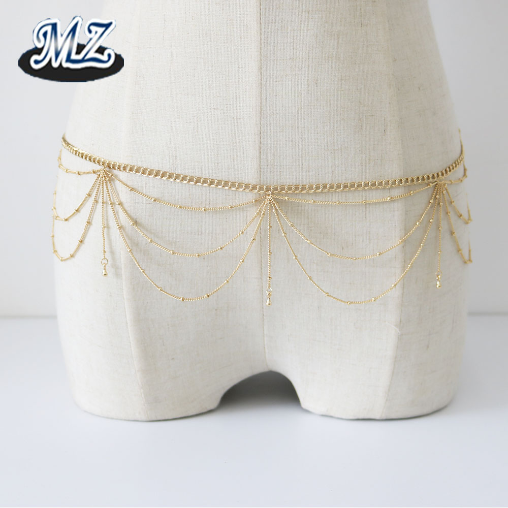 waist gold chain women brand chain belt