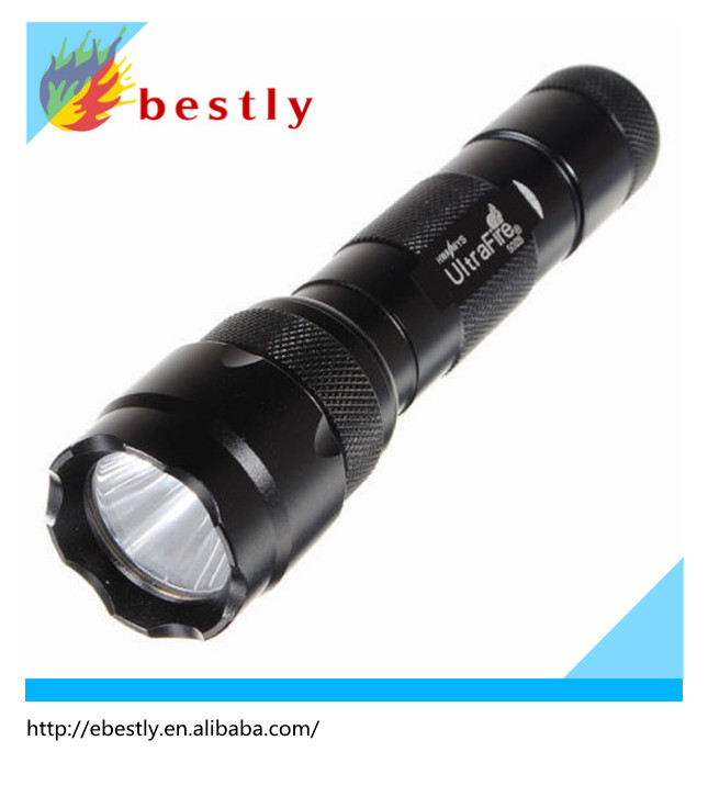 Перезаряжаемый светодиодный тактический фонарик UltraFire WF-502B XML T6 1000 люмен