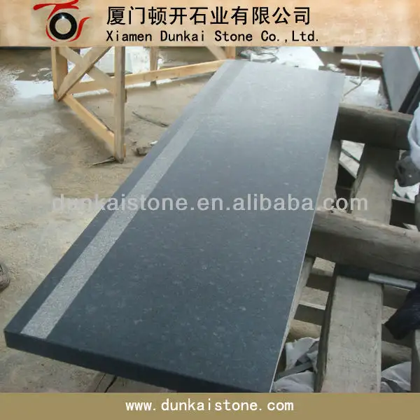 G684 outdoor stone steps risers granite stairs