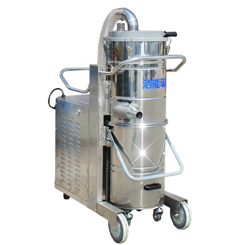 120L 380V Industrial Vacuum Cleaner for Clean heavy duty with Dual High Efficiency Filters