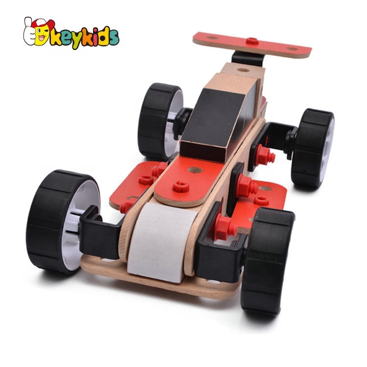 2024 New hottest educational wooden DIY assembly toys for children W03B083