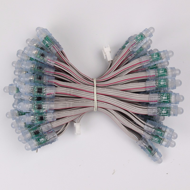 DC5V Miracle Bean бренд Высокое качество Наружная IP67 водонепроницаемая F8 12 мм rgb Пиксельная точечная струна