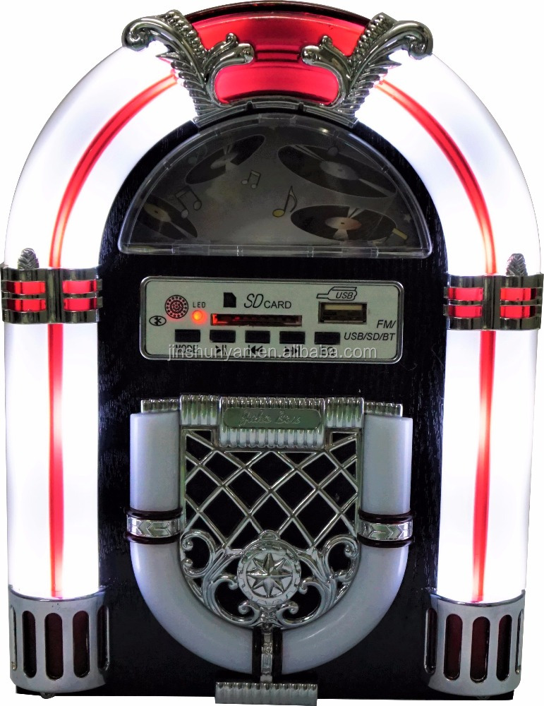 Светодиодный мини-светильник desktopJukebox JB03B USB/SD AM/FM AUX
