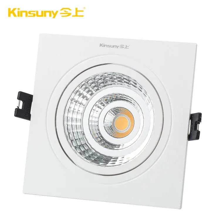 Фабричная продукция COB downlight с двойными головками и регулируемым углом