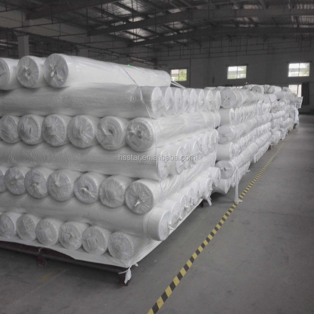 knitted jersey PU laminated waterproof fabric for mattress cover protector