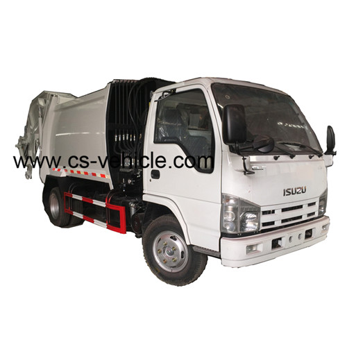 ISUZU LHD 4X2 4.5cbm уплотнитель мусоровоз 7cbm компрессор мусоровозы 2 оси еси management грузовик