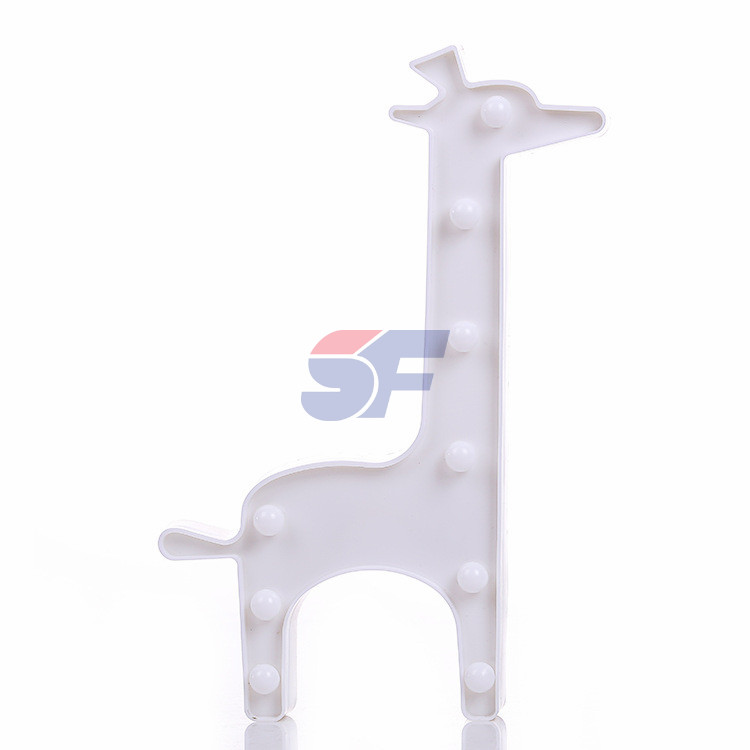 Creative Giraffe Modeling Lamp LED Light Children's Room Decorative Table Lamp Night Light