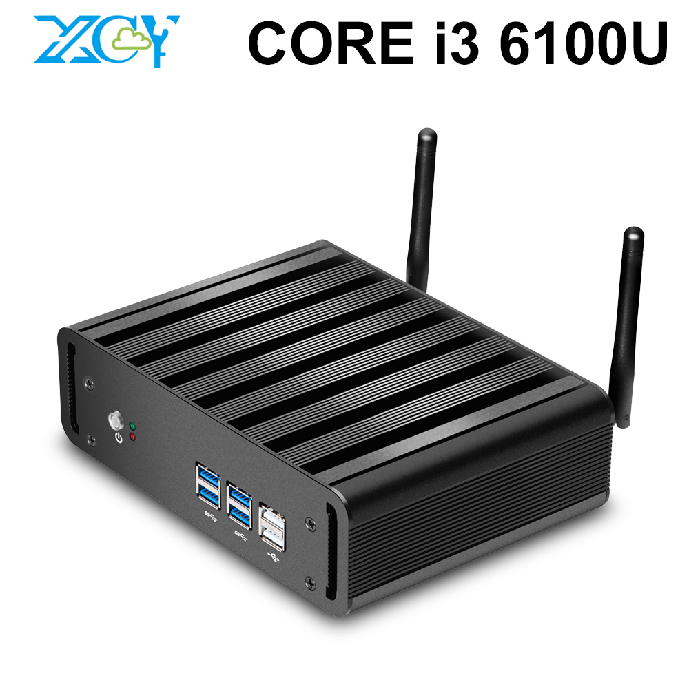 Новые x86 планшетный ПК Core i3 6100U мини тонкий клиент с г win10 8G RAM 64 г SSD
