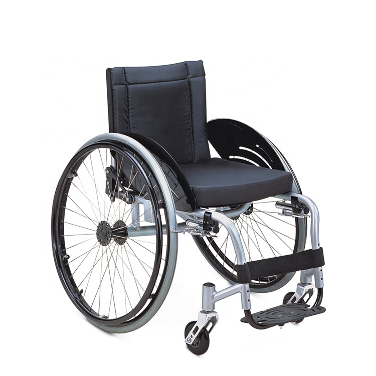 Manual aluminum lightweight leisure sport wheelchair