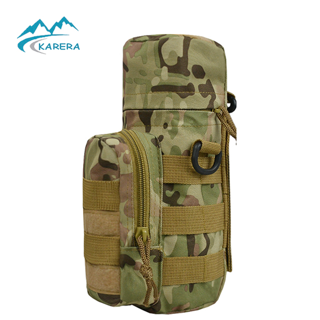 Уличная тактическая сумка для бутылки с водой Molle, сумка для чайника, сумка для спорта, путешествий, кемпинга, пешего туризма, велосипеда, сумки для воды